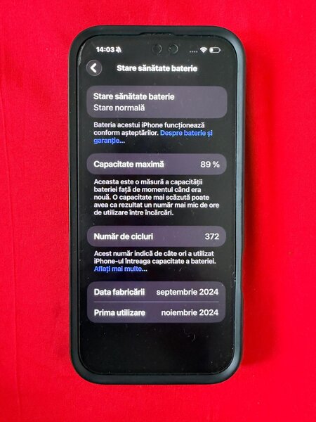 Vand iPhone 16 Pro Max – 256 GB